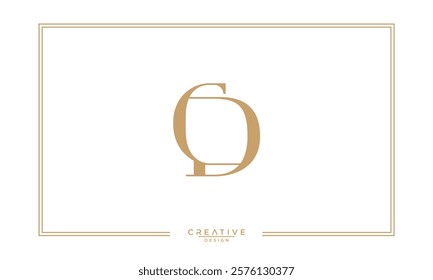 CD, DC, C, D, Abstract Letters Logo Monogram