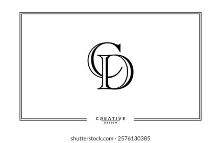 CD, DC, C, D, Abstract Letters Logo Monogram