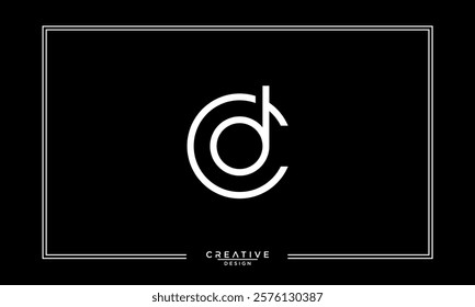 CD, DC, C, D, Abstract Letters Logo Monogram