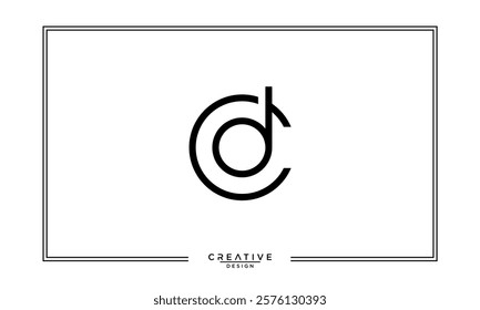 CD, DC, C, D, Abstract Letters Logo Monogram