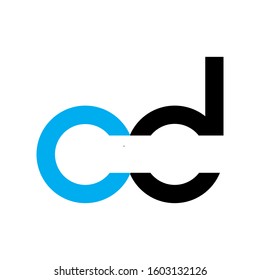 Cd Or Dc Letter Logo Design