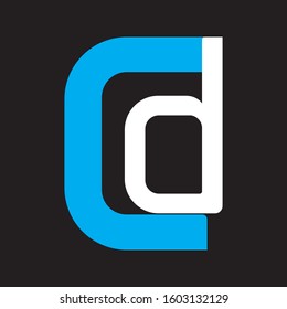 Cd Or Dc Letter Logo Design