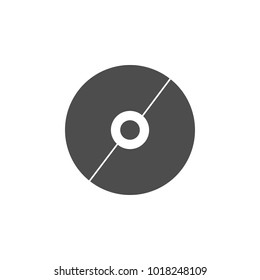 CD disc icon. Elements of web icon. Premium quality graphic design icon. Signs and symbols collection icon for websites, web design, mobile app on white background