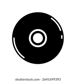 CD Disc – Simple Vector Icon