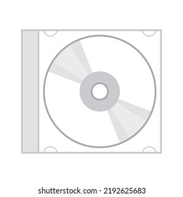 cd disk color vector illustration