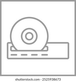 cd drive icon design for personal commercial use