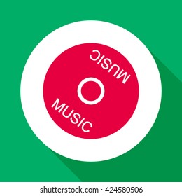 
Cd drive to listen to music .Icon.