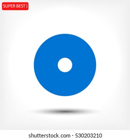CD drive vector icon