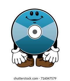 CD /DVD / blu-ray / media character illustration