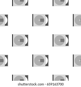 CD or DVD case pattern seamless for any design vector illustration