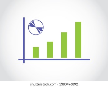 Cd Dvd Digital Media Storage Sales Increase Graph Bar Arrow