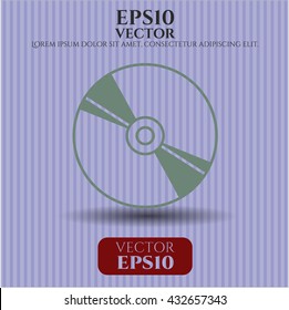 CD or DVD disc icon