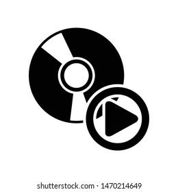 CD or DVD format media icon