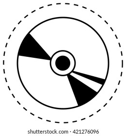 CD or DVD icons