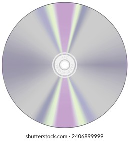 CD-DVD-Illustrationsfreier Vektorspeicherplatz-Datenträger 