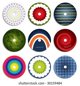 CD & DVD label design 2