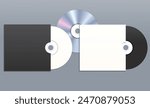 CD or DVD set with packaging