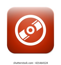 CD / DVD sign icon. Compact disc symbol