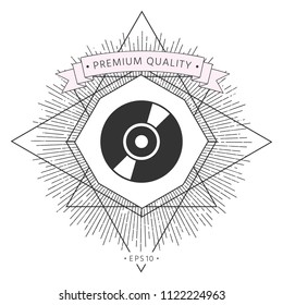CD, DVD symbol icon