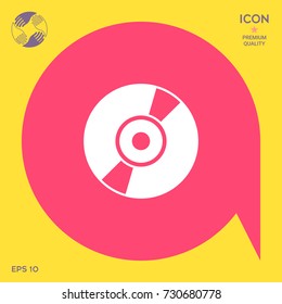 CD, DVD symbol icon