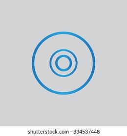 CD or DVD (vector)