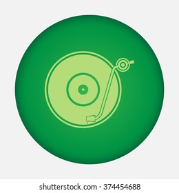 CD or DVD (vector)
