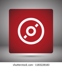 CD or DVD Vector icon