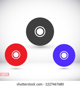 CD or DVD Vector icon