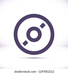 CD or DVD Vector icon