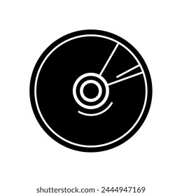 CD, DVD - vector icon	