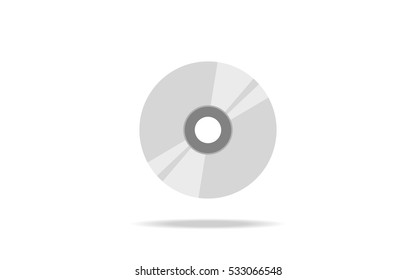 CD or DVD vector illustration