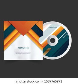 
CD envelope, DVD case design. Business template for CD envelope and DVD disc case