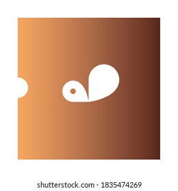 CD envelope with logo corporate design vector illustration design
