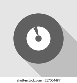 CD icon illustration, can be used for web and design, simple vector sign symbol