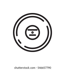 CD icon illustration isolated vector sign symbol