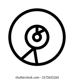 cd icon or logo isolated sign symbol vector illustration - high quality black style vector icons
