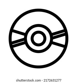 cd icon or logo isolated sign symbol vector illustration - high quality black style vector icons

