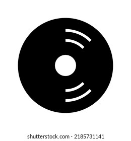 Cd-Symbol oder Logo einzeln auf Zeichen, Vektorgrafik - hochwertige Vektorsymbole in schwarzem Stil
