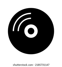 Cd-Symbol oder Logo einzeln auf Zeichen, Vektorgrafik - hochwertige Vektorsymbole in schwarzem Stil
