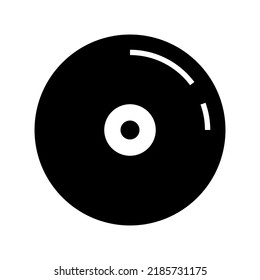 Cd-Symbol oder Logo einzeln auf Zeichen, Vektorgrafik - hochwertige Vektorsymbole in schwarzem Stil
