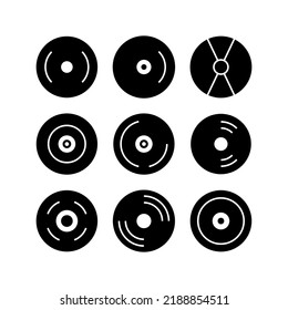 Cd-Symbol oder Logo einzeln auf Zeichen, Vektorgrafik - hochwertige Vektorsymbole in schwarzem Stil
