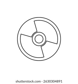 cd icon , multimedia icon vector