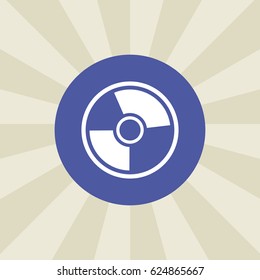 cd icon. sign design. background