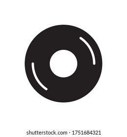 CD Icon Vector Illustration Design
