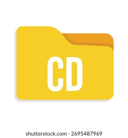 ícone de cd com fundo branco