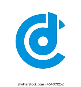 CD initial logo