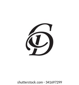 CD initial monogram logo