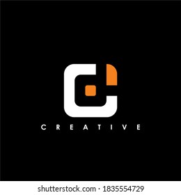 CD Letter Initial Logo Design Template Vector Illustration	
