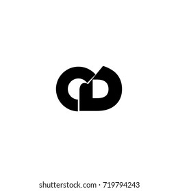 Cd Letter Logo Stock Vector (Royalty Free) 719794243 | Shutterstock