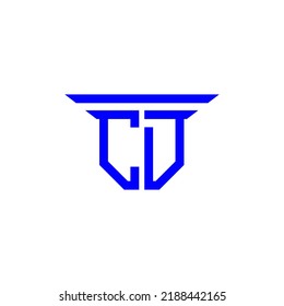 CD letter logo creative design with vector graphic